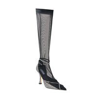 ZNO STOCK 0 DJV 2/2 ST 100% Prix 390 / Reco 280 BLACK/SILVER Shoe JCxM SOCK PUMP