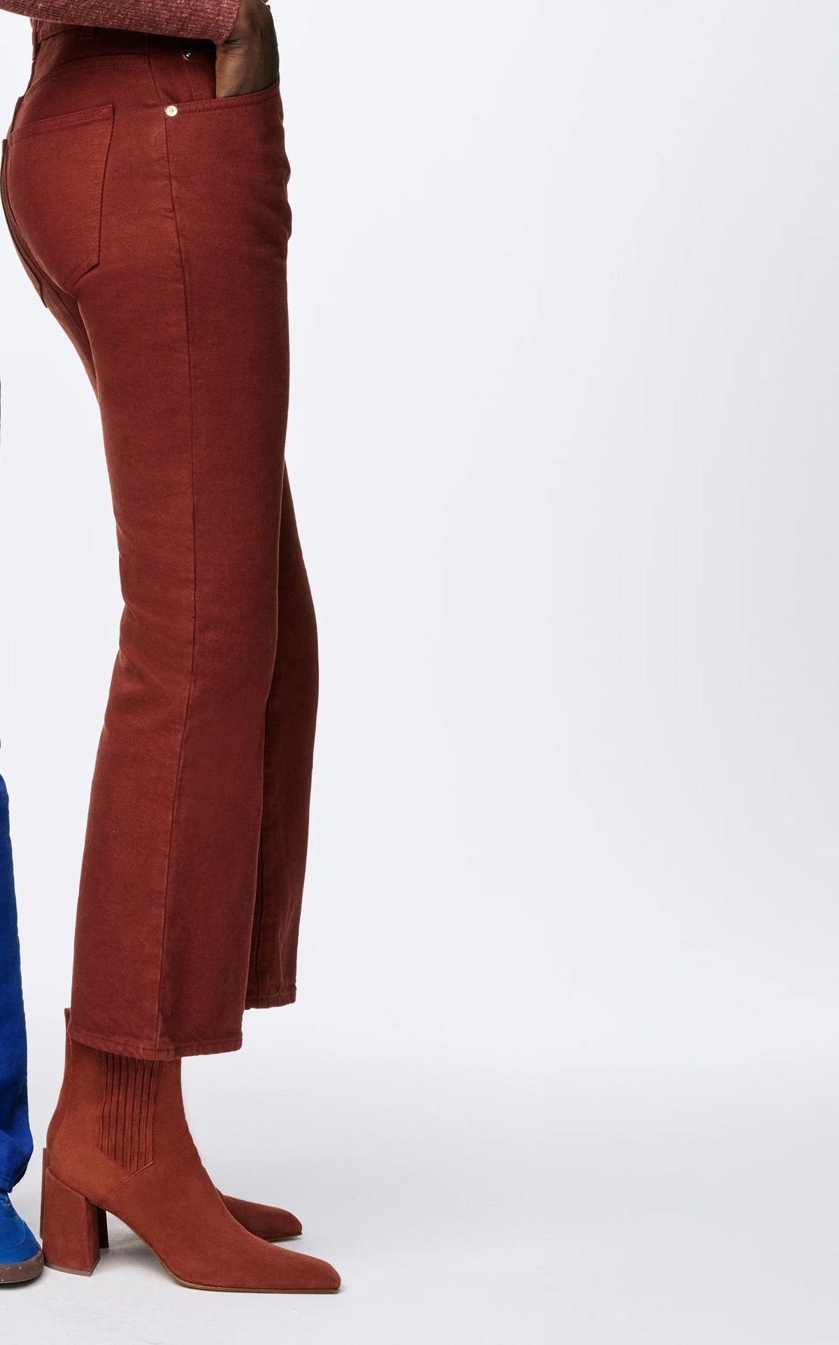 Burnt Sienna / Bottines Luke 90 en cuir - Burnt Sienna
