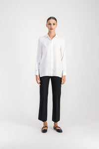 Chemise col tricot - Blanc Cassé