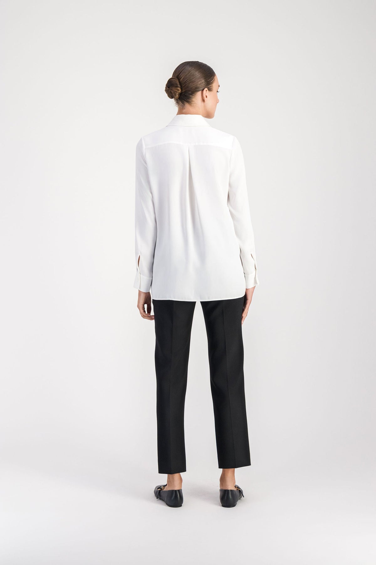 Chemise col tricot - Blanc Cassé