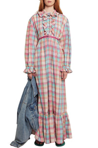 Robe Peach coupe longue - Pink