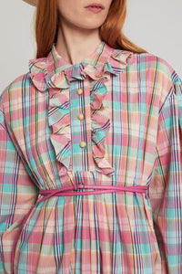 Robe Peach coupe longue - Pink