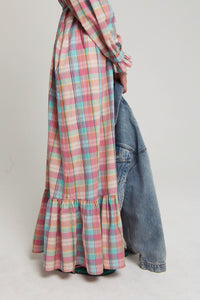 Robe Peach coupe longue - Pink