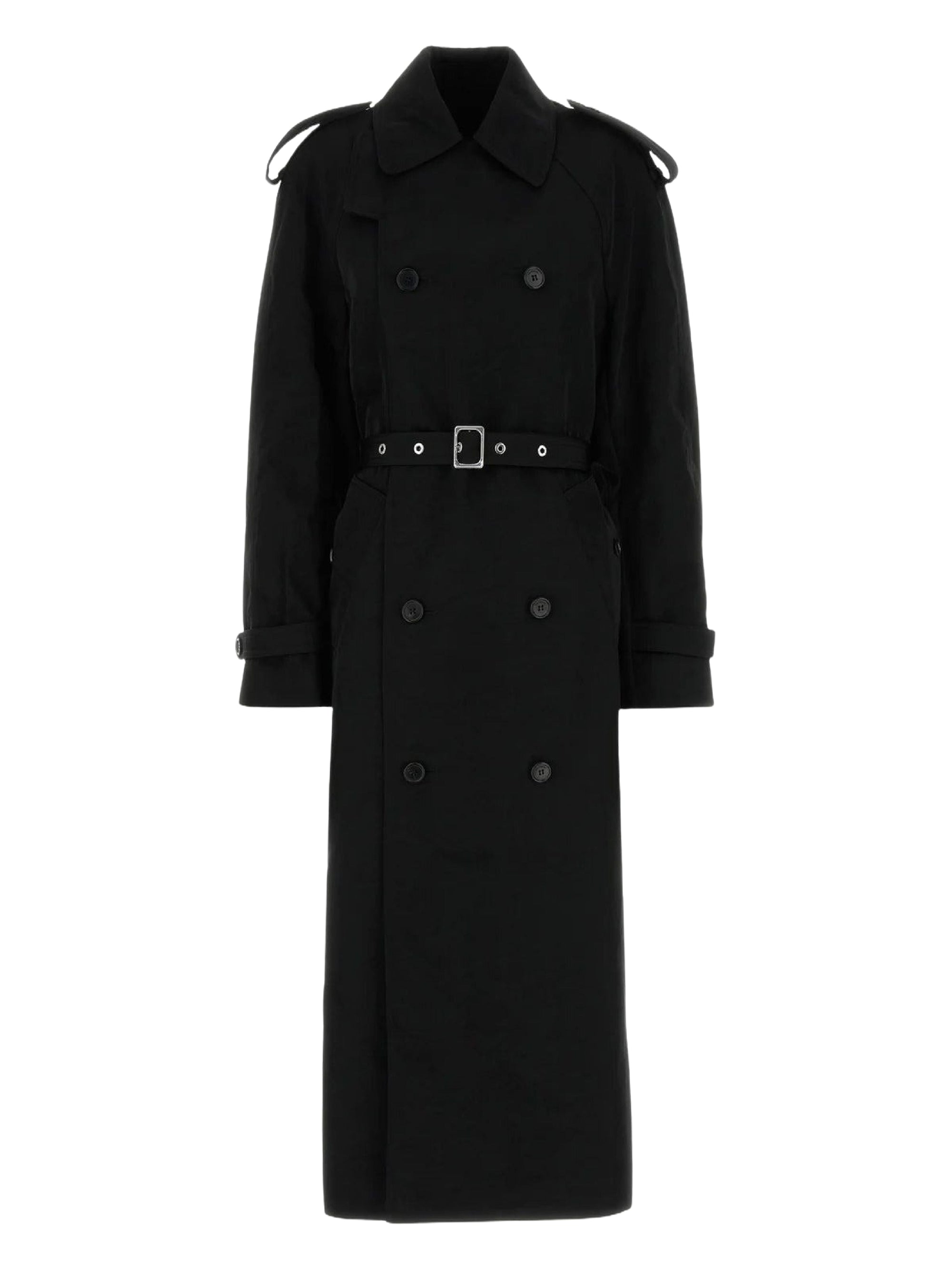Trenchcoat ample ceinturé - Black