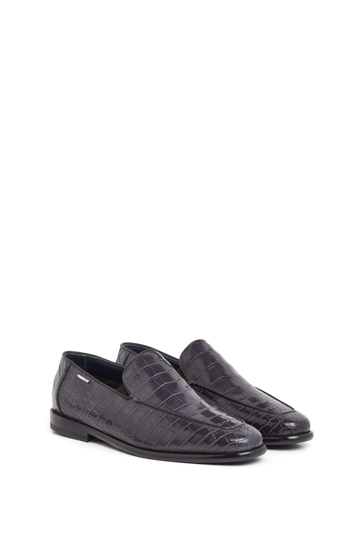 Mocassins en cuir précieux - No color