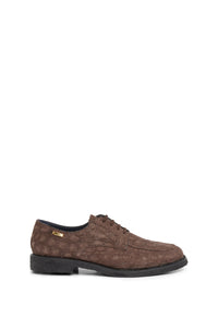 Derbies imprimées en cuir - No color