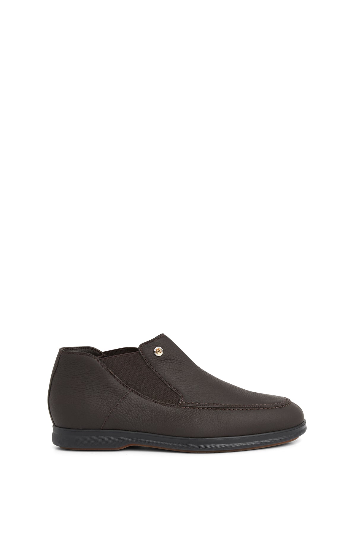 Mocassins hauts en cuir - No color