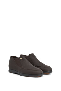 Mocassins hauts en cuir - No color