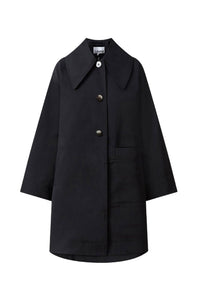Veste midi oversize - Black