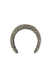 Bandeau Monogram rigide - Natural Jacquard