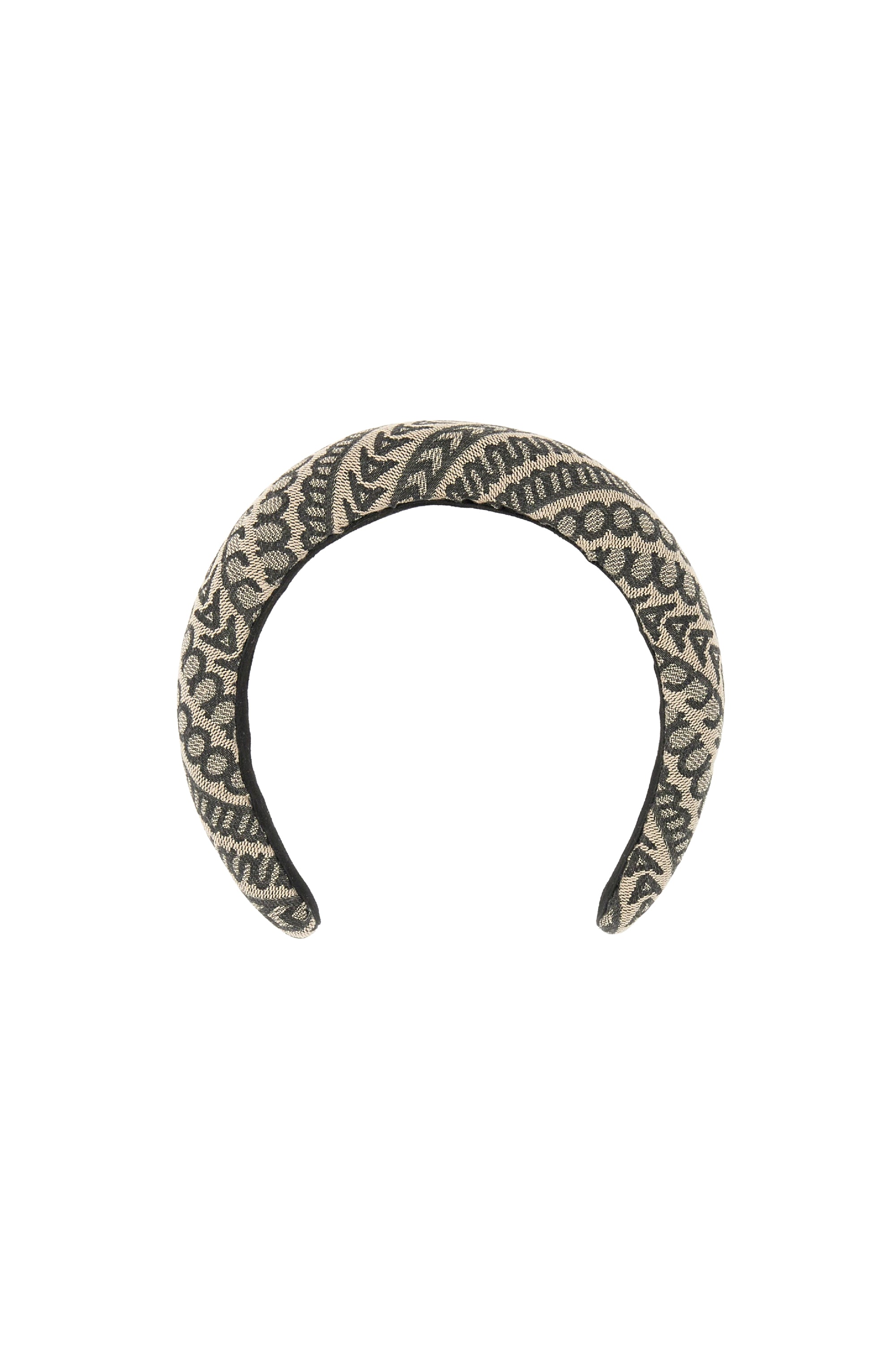 Bandeau Monogram rigide - Natural Jacquard