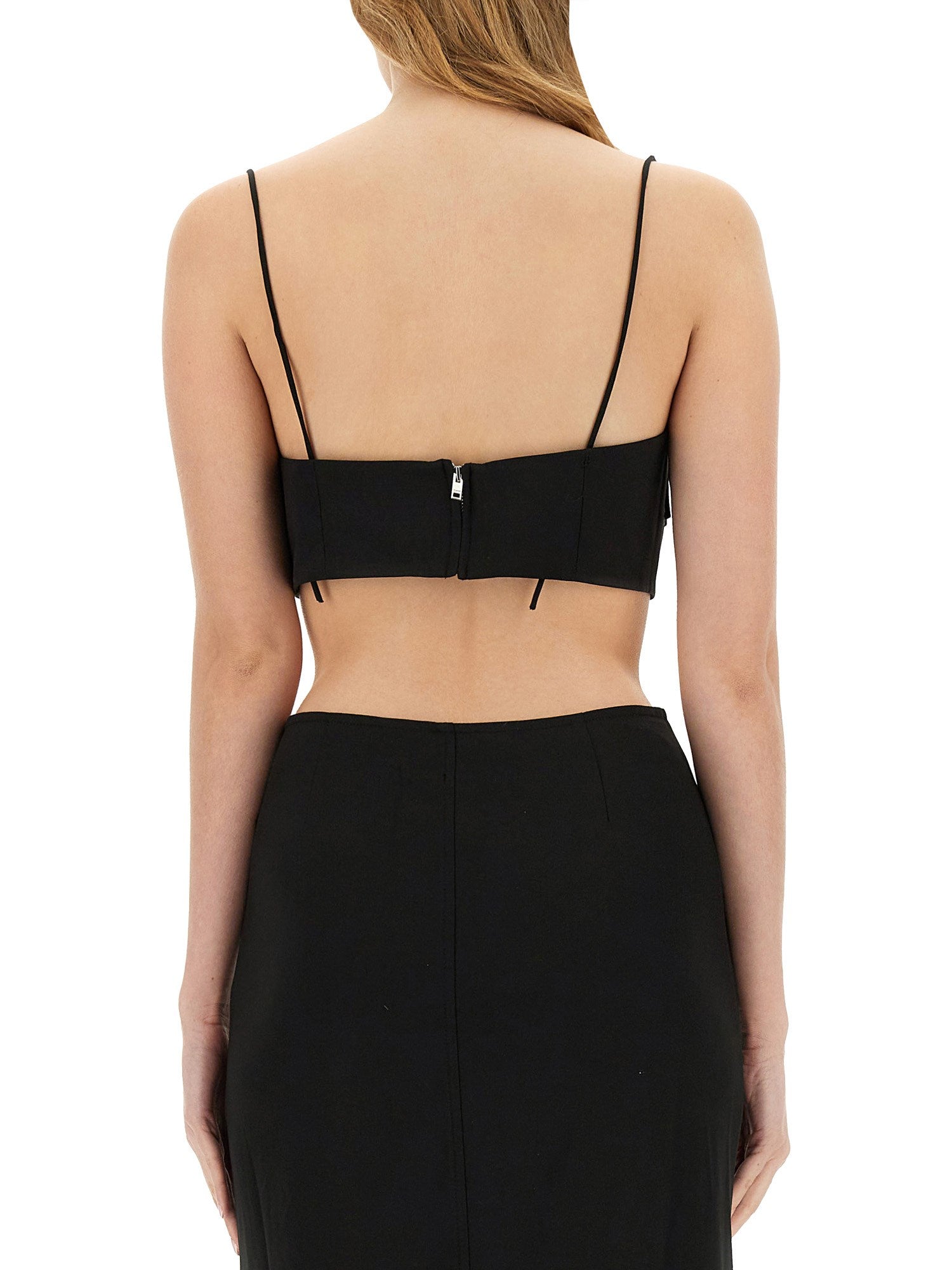 Brassière ornée de petits nœuds - Black