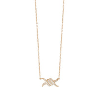 PT2_PrixTroca:525€_VentesTroca:0_QtyTroca:1_ST:0%_Collier Barbelé en Or jaune 18K serti de diamants - Jaune