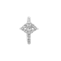 PrixTroca:220€_VentesTroca:0_QtyTroca:1_ST:0%_Piercing Audace en Or blanc 18K serti de diamants - Blanc