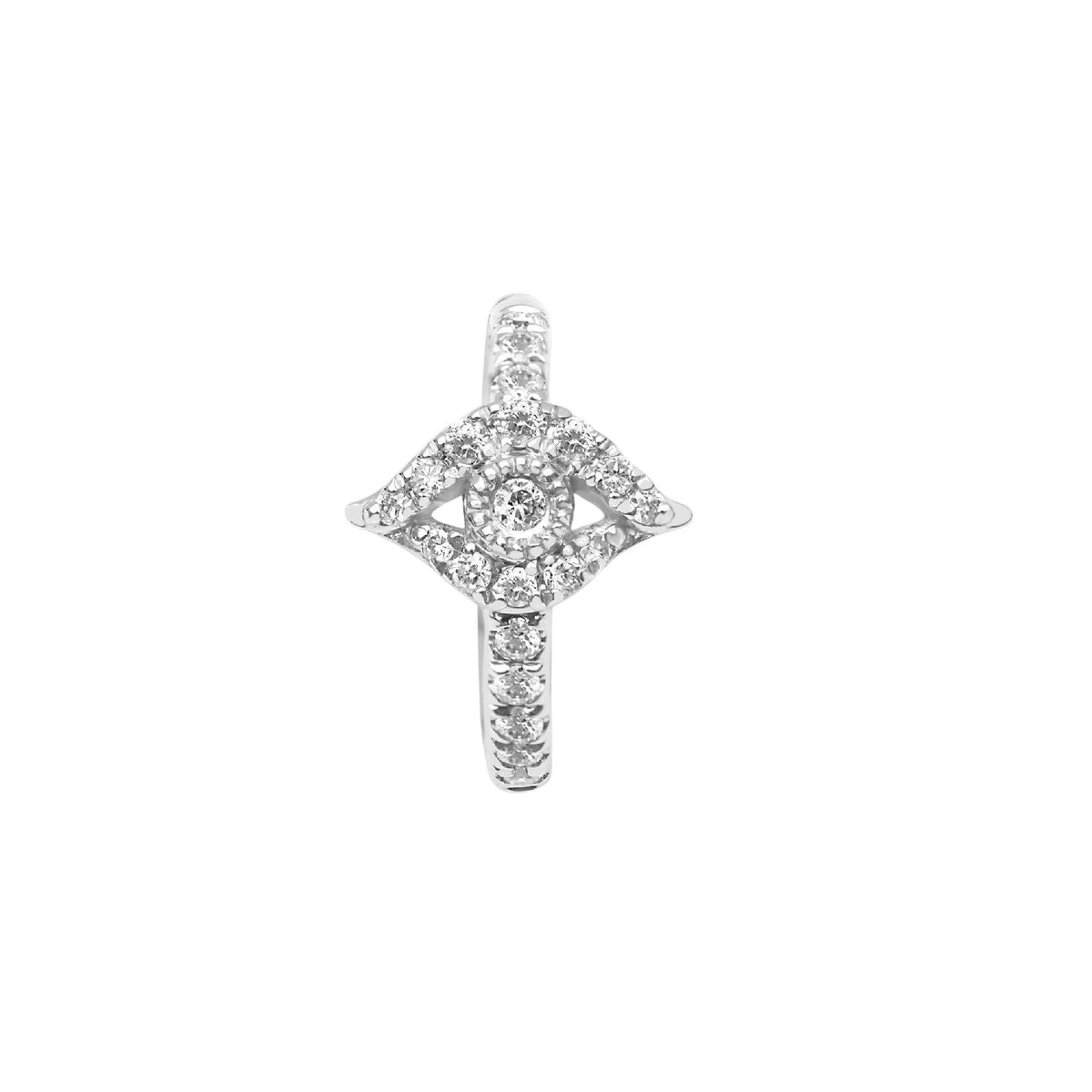 PrixTroca:220€_VentesTroca:0_QtyTroca:1_ST:0%_Piercing Audace en Or blanc 18K serti de diamants - Blanc