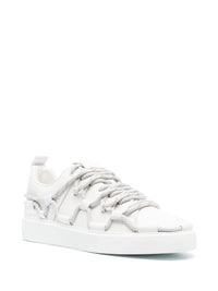 Baskets B-Court lacés en cuir - Blanc