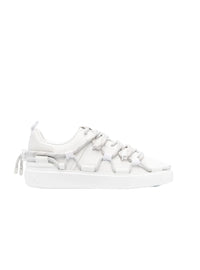 Sneakers B-Court lacés en cuir - Blanc