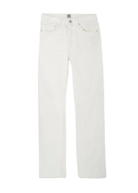 Pantalon à coutures torsadées en denim - Off White