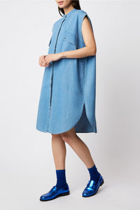 DENIM / 2qty Kids Lucciana Dress - Denim