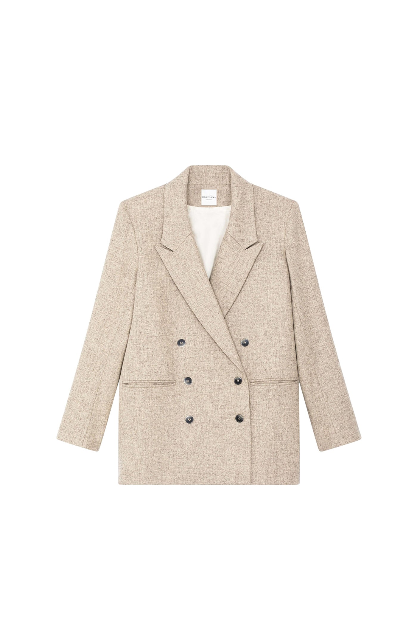 Kiss Travertine wool jacket - Ecru