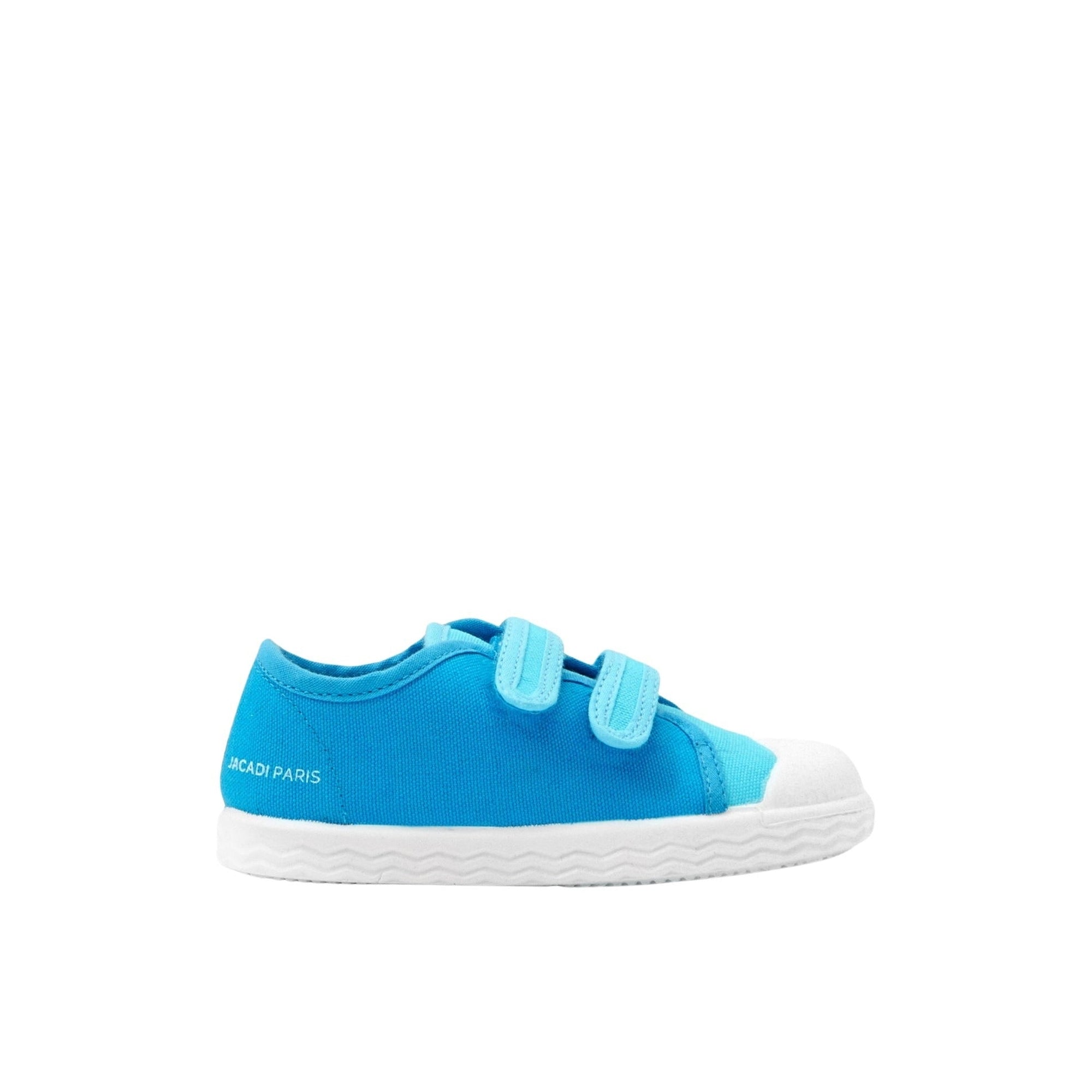 2 QTY / BLEU TURQUOISE CHAUSSURES TOILE DONALD