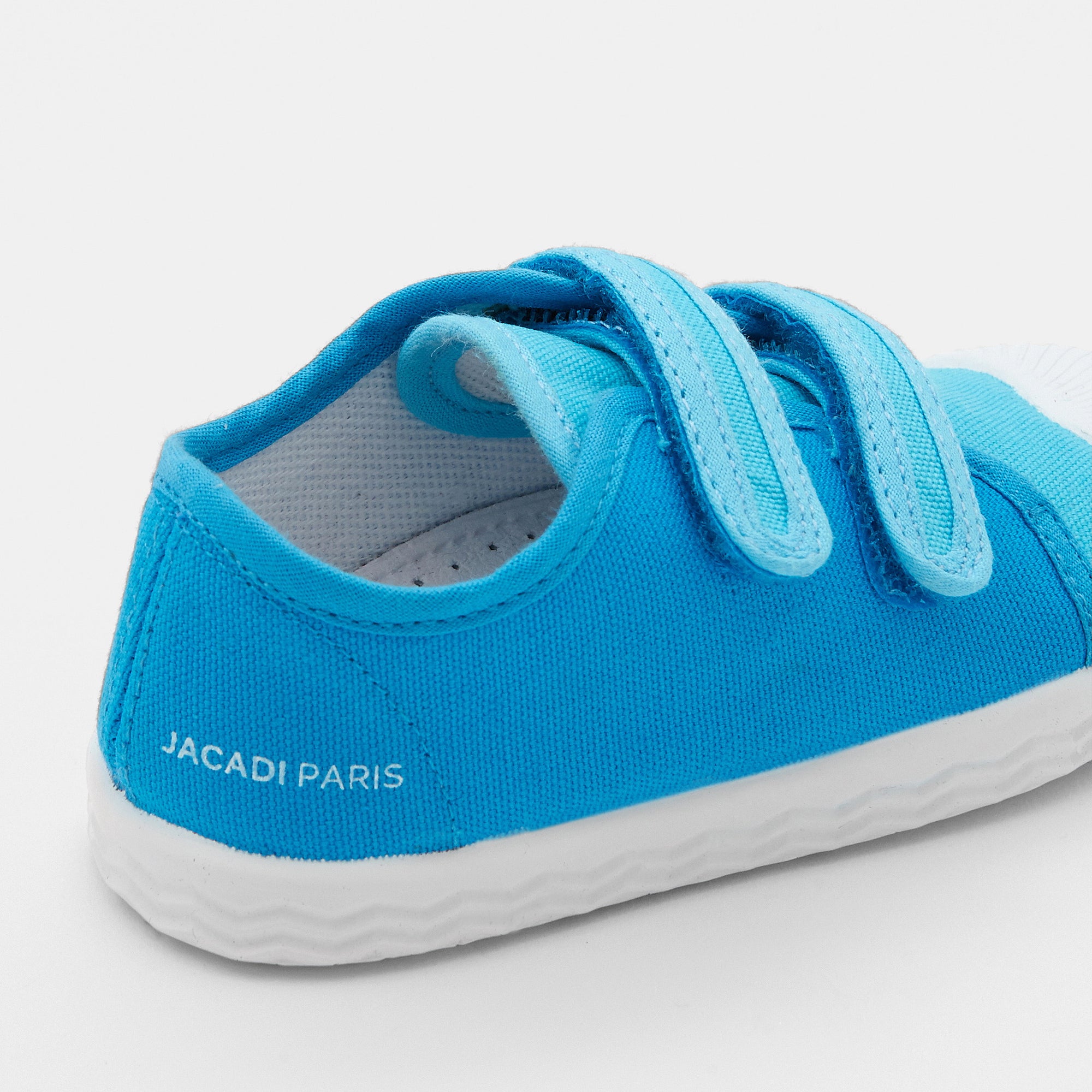 2 QTY / BLEU TURQUOISE CHAUSSURES TOILE DONALD