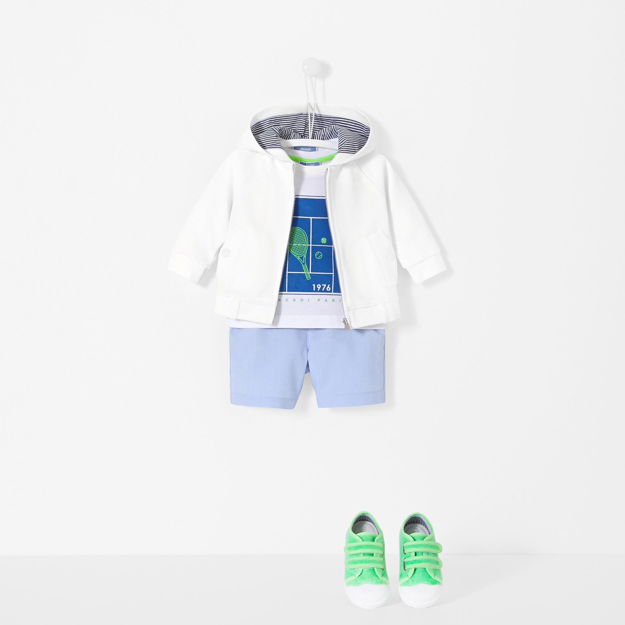 1 QTY / VERT CHAUSSURES TOILE DONALD