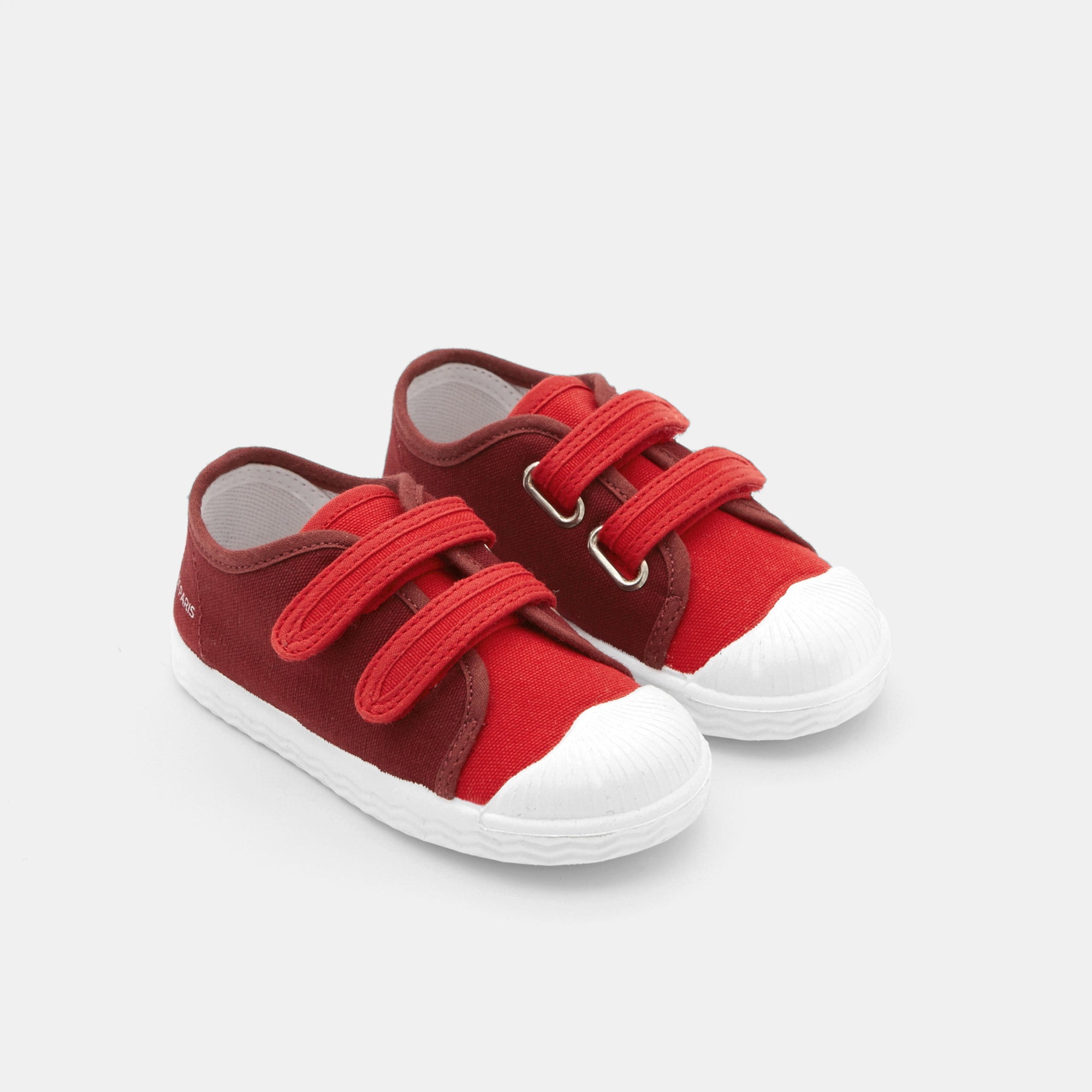 38 QTY / ROUGE VIF CHAUSSURES TOILE DONALD