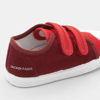 38 QTY / ROUGE VIF CHAUSSURES TOILE DONALD