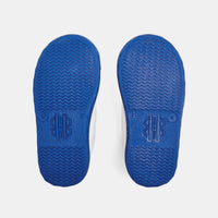 1 QTY / BLANC/BLEU CHAUSSURES TOILE DONALD