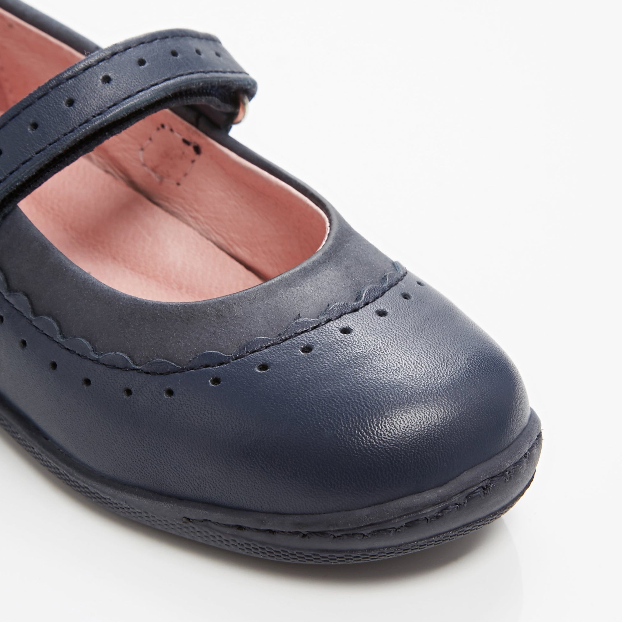 1 QTY / BLEU MARNE CHAUSSURES CUIR DESIREE