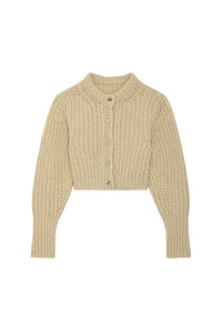 Gilet Bobby Light en mohair - Banana