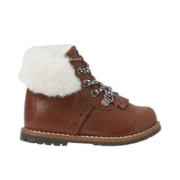 2 QTY / MARRON CLAIR CHAUSSURES CUIR PINGOUIN