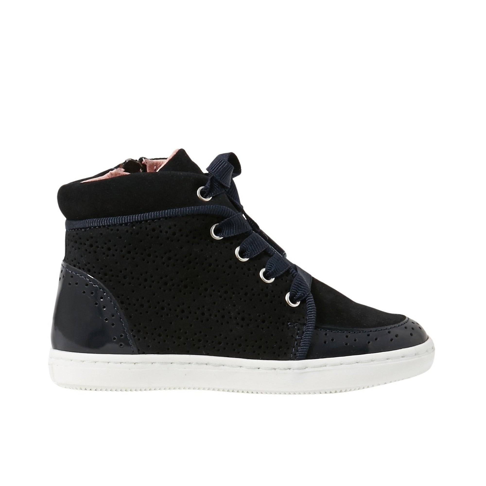 1 QTY / MARINE JACADI CHAUSSURES CUIR PONCHO