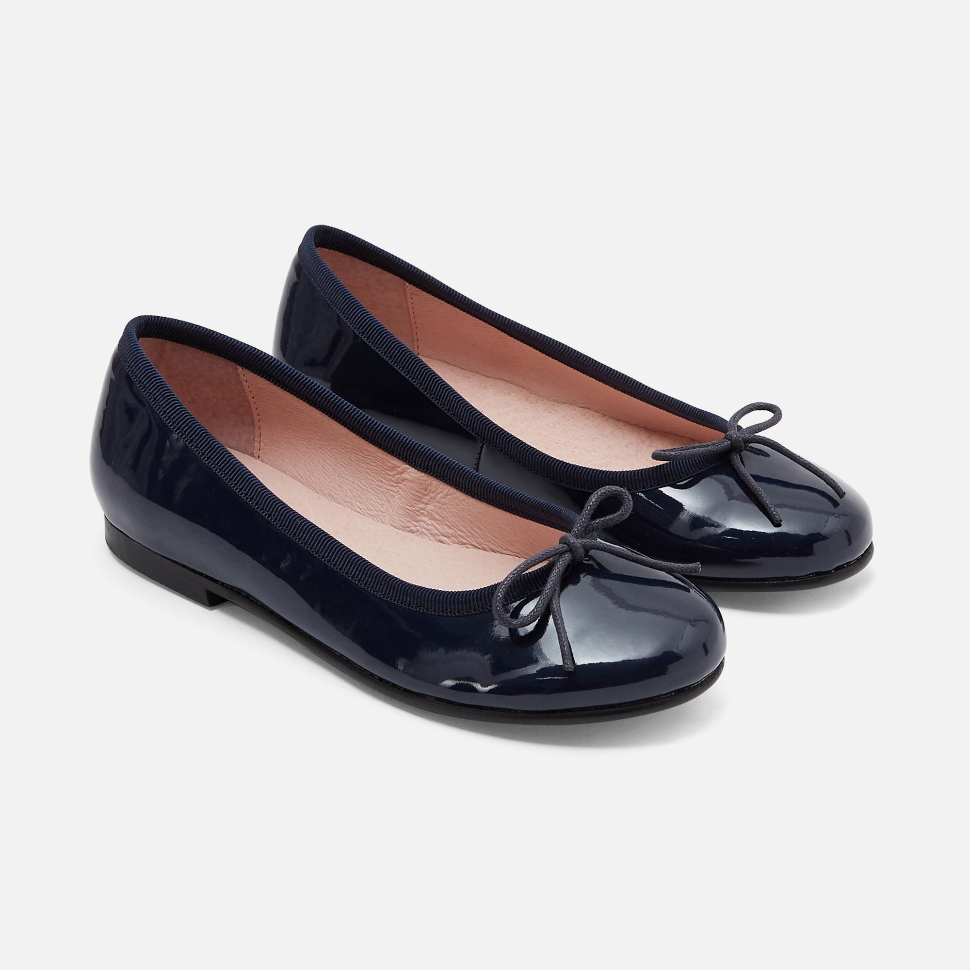 0 QTY / MARINE JACADI CHAUSSURES CUIR DITTLE VERNIS