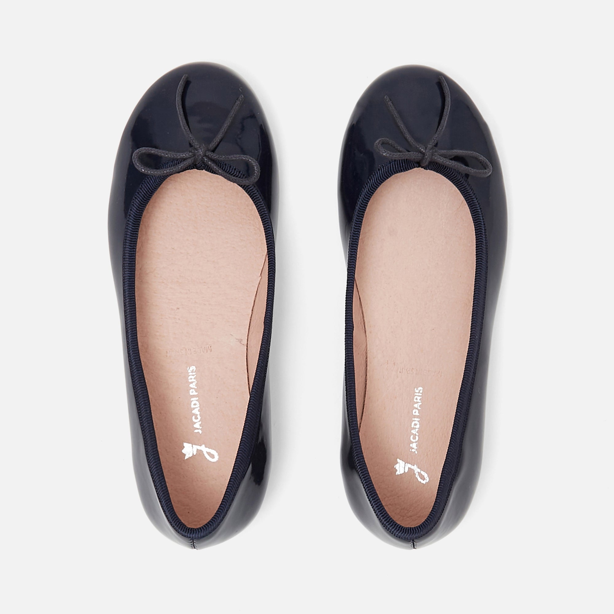 0 QTY / MARINE JACADI CHAUSSURES CUIR DITTLE VERNIS