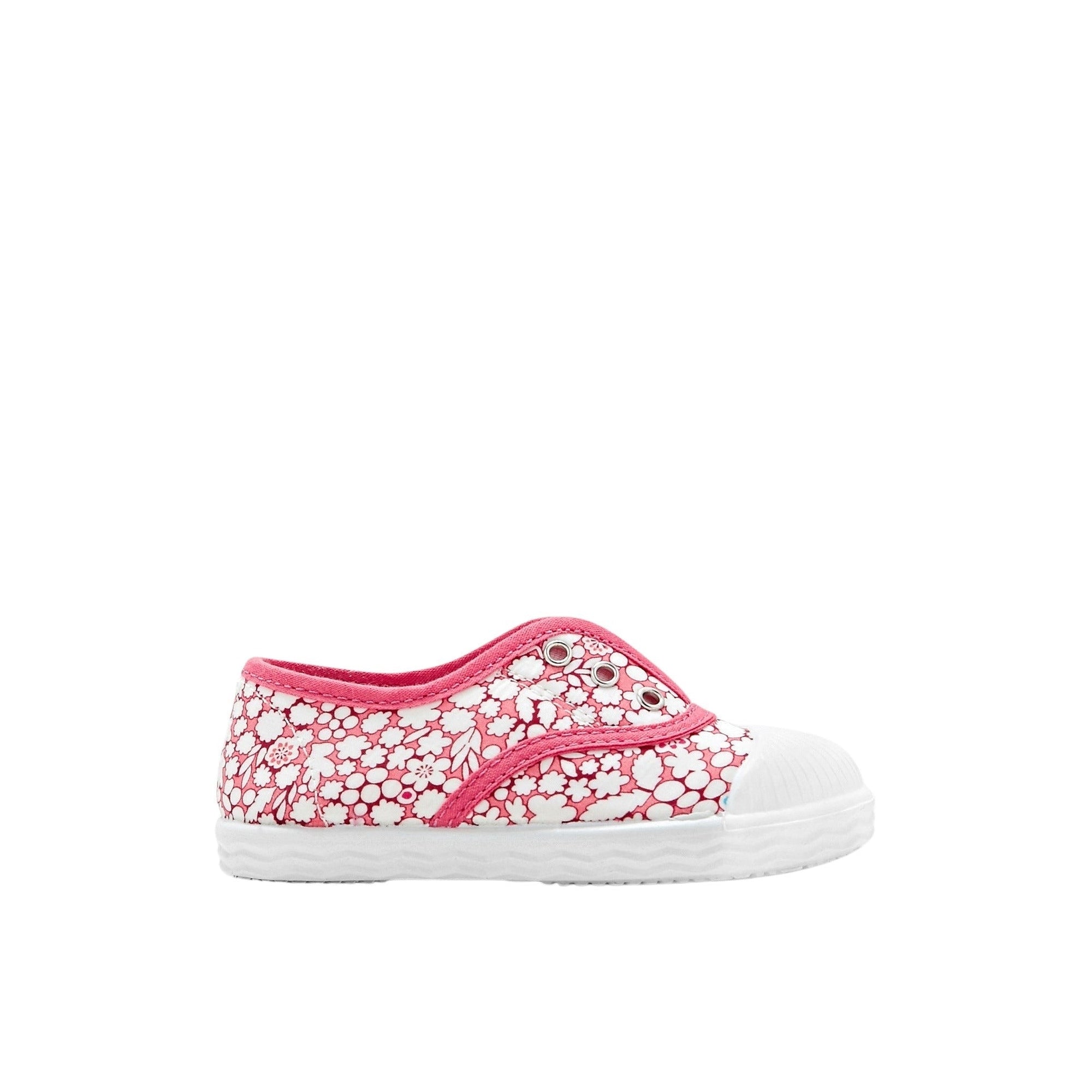 0 QTY / ROSE/MULTICO CHAUSSURES TOILE DAISY