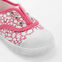 0 QTY / ROSE/MULTICO CHAUSSURES TOILE DAISY