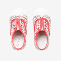 0 QTY / ROSE/MULTICO CHAUSSURES TOILE DAISY