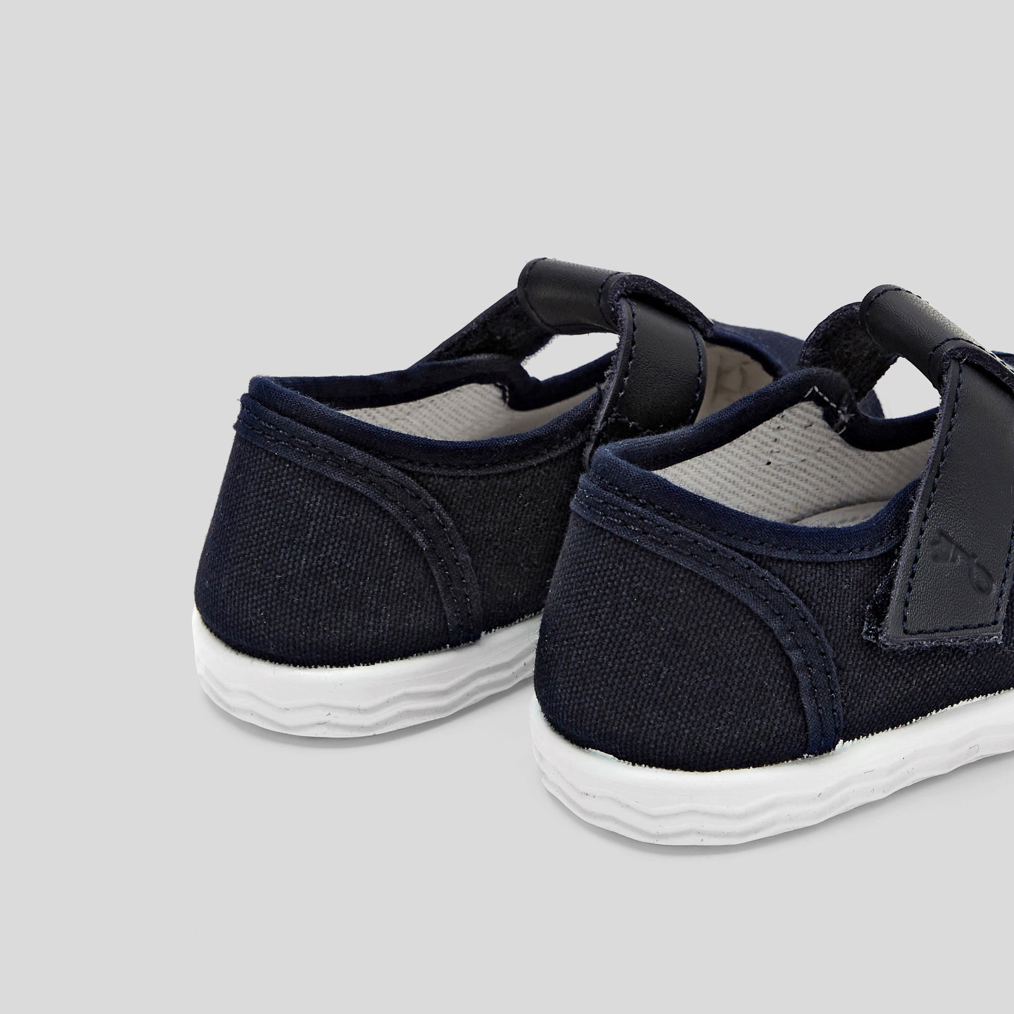 6 QTY / MARINE JACADI CHAUSSURES TOILE CHROME2