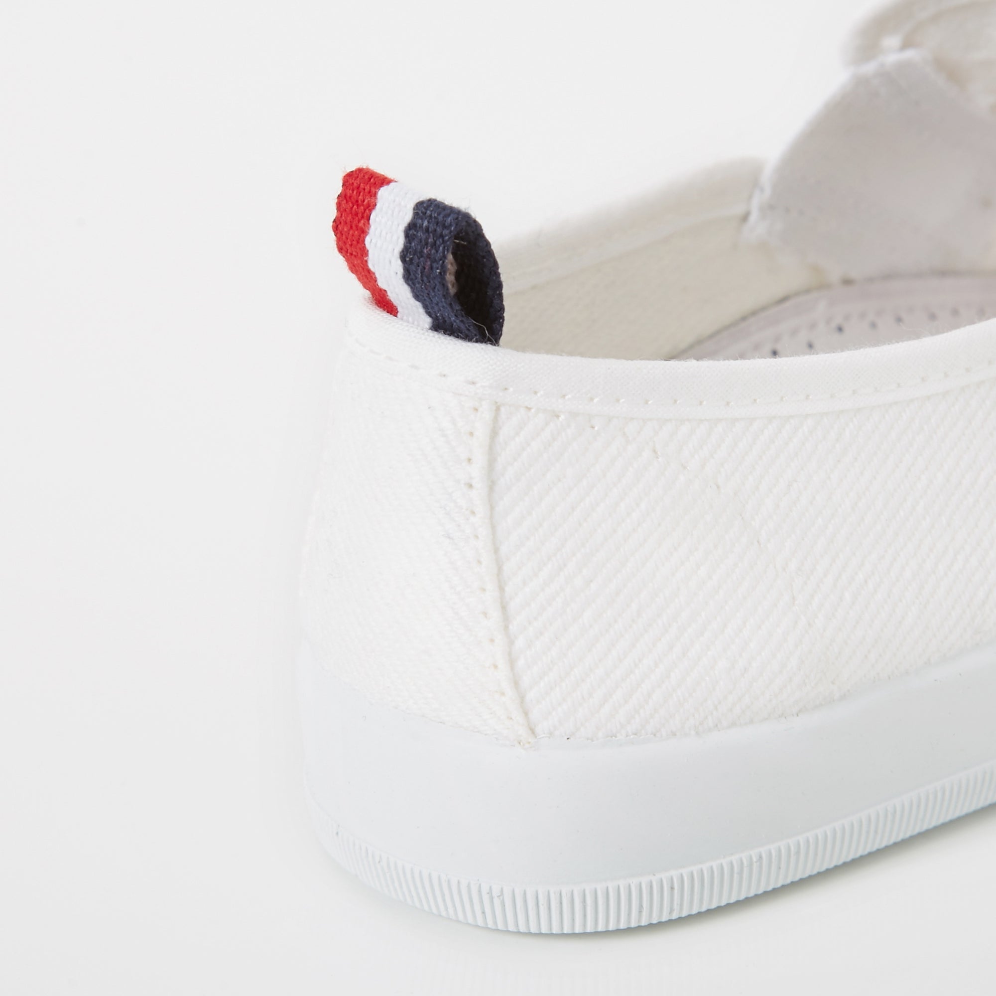 0 QTY / BLANC JACADI CHAUSSURES TOILE DEFI