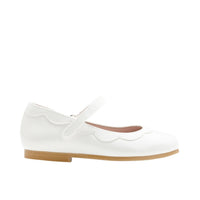 1 QTY / BLANC JACADI CHAUSSURES CUIR BONNIE