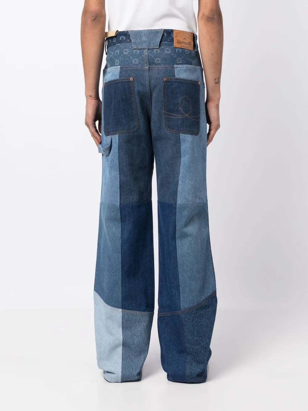 PRIX MARQUE : 320€_Medium Dark Blue Moono Pantalon - Medium Dark Blue Moono