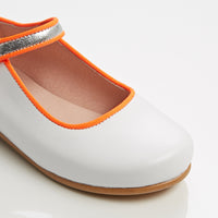 1 QTY / MULTICO CHAUSSURES CUIR DANELLE TRICOLORE