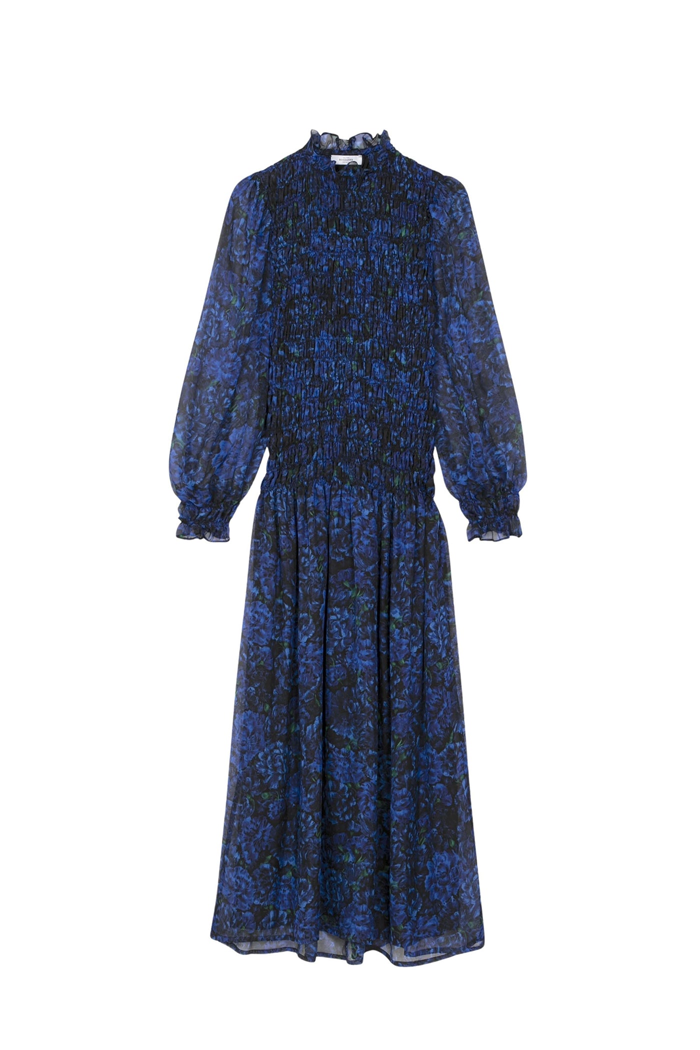 Robe longue Love Muse en soie - Nuit