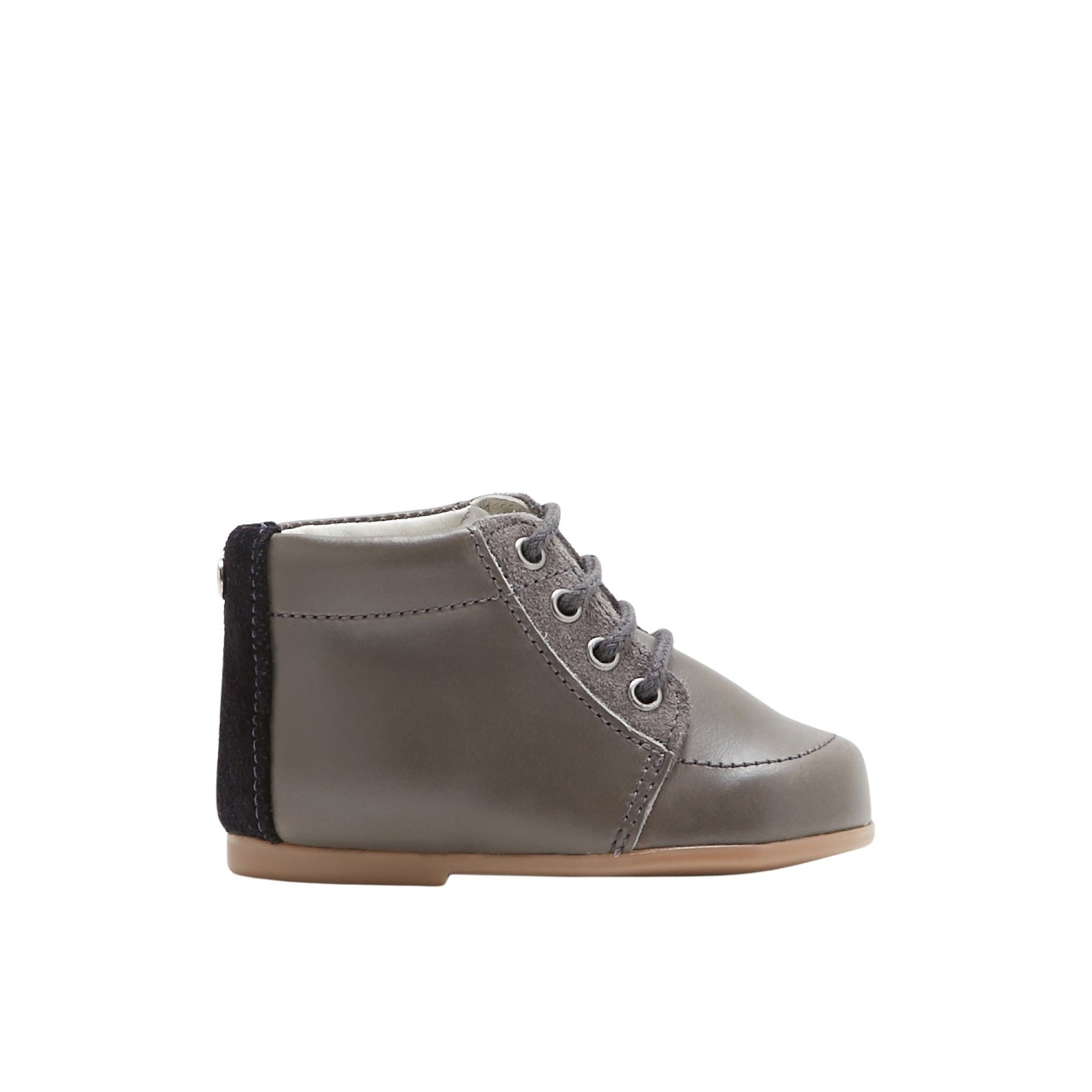 2 QTY / GRIS  CHAUSSURES CUIR LANCELOT