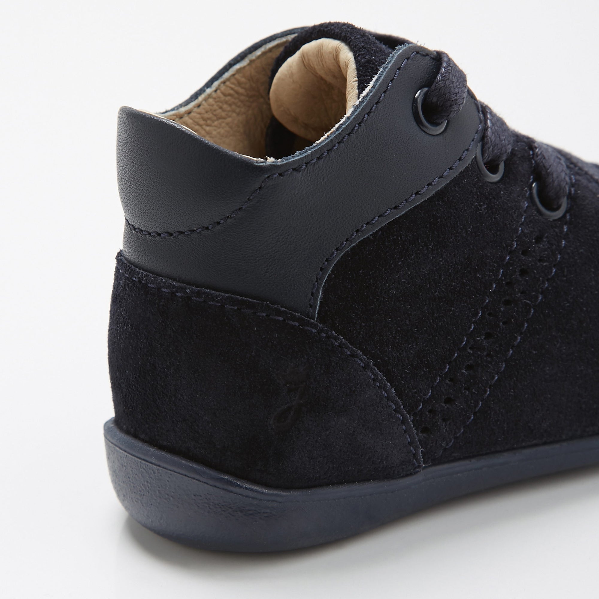 1 QTY / MARINE JACADI CHAUSSURES CUIR PEPINO