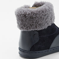 2 QTY / MARINE JACADI CHAUSSURES CUIR LIEVRE
