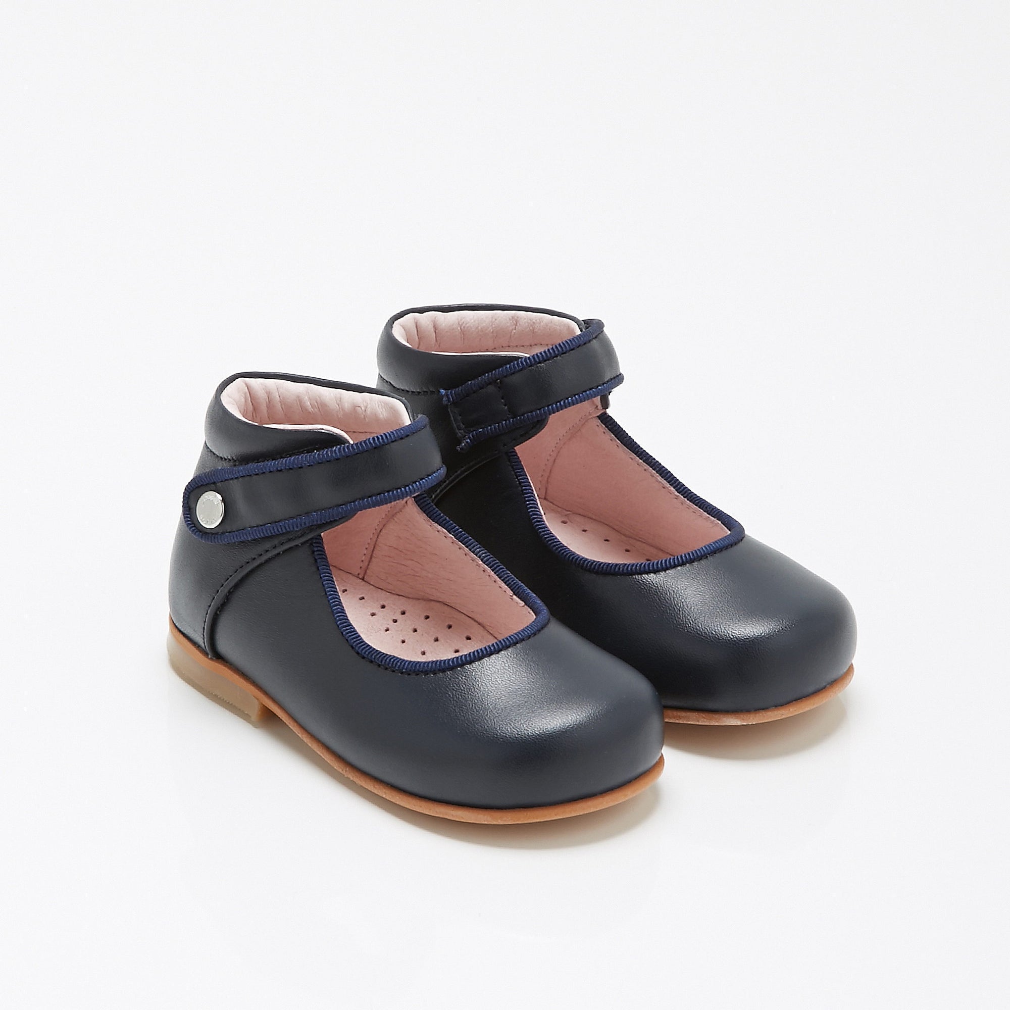 0 QTY / MARINE JACADI CHAUSSURES CUIR BANELLE