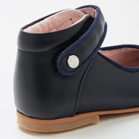 0 QTY / MARINE JACADI CHAUSSURES CUIR BANELLE